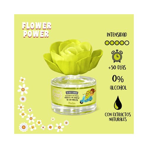Flor perfumada The Fruit Company 50 ml – Pack 4 – Melón