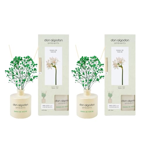 Mikado Don Algodón Ambients 60 ml – Pack 2 – Dama de Noche