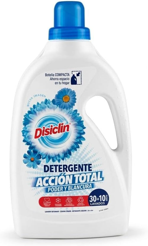 Detergente líquido Disiclin Acción Total – 80 lavados – Acción Total