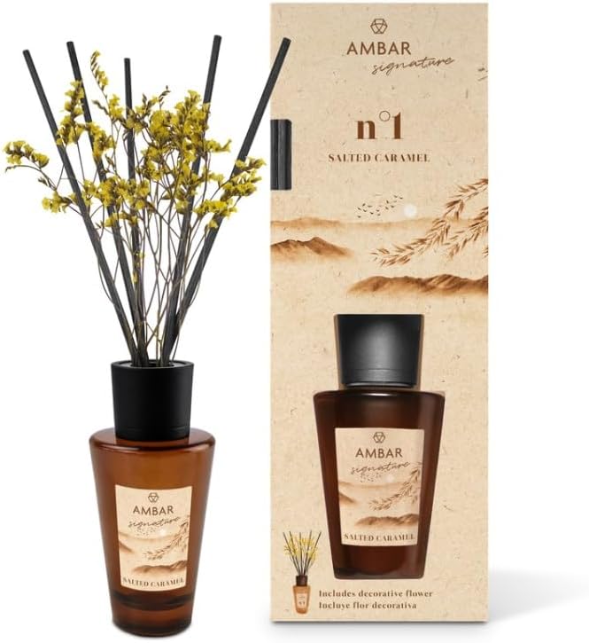 Pack 4 Ambientadores Mikado Ambar Signature 85 ml