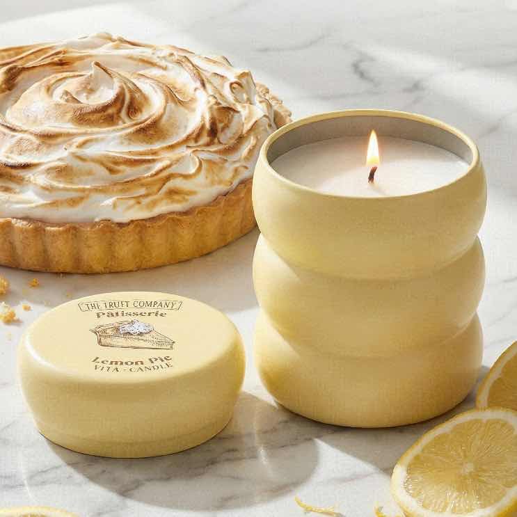 Velas aromáticas Pâtisserie The Fruit Company – Pack 4 – Lemon Pie