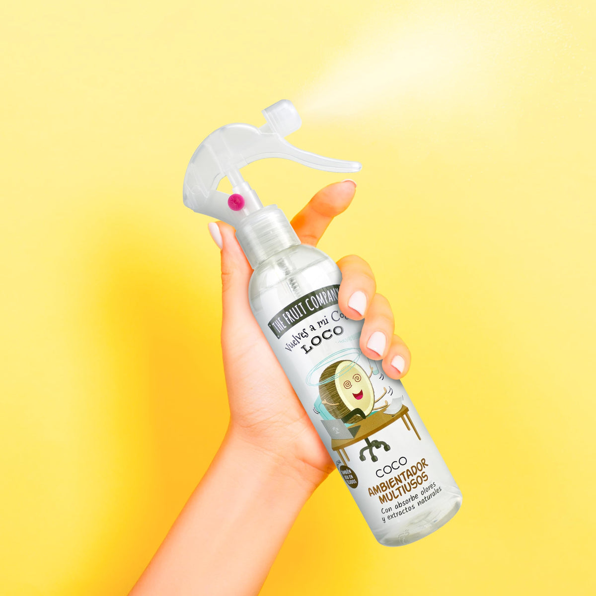 Spray ambientador The Fruit Company – Pack 4 – Coco