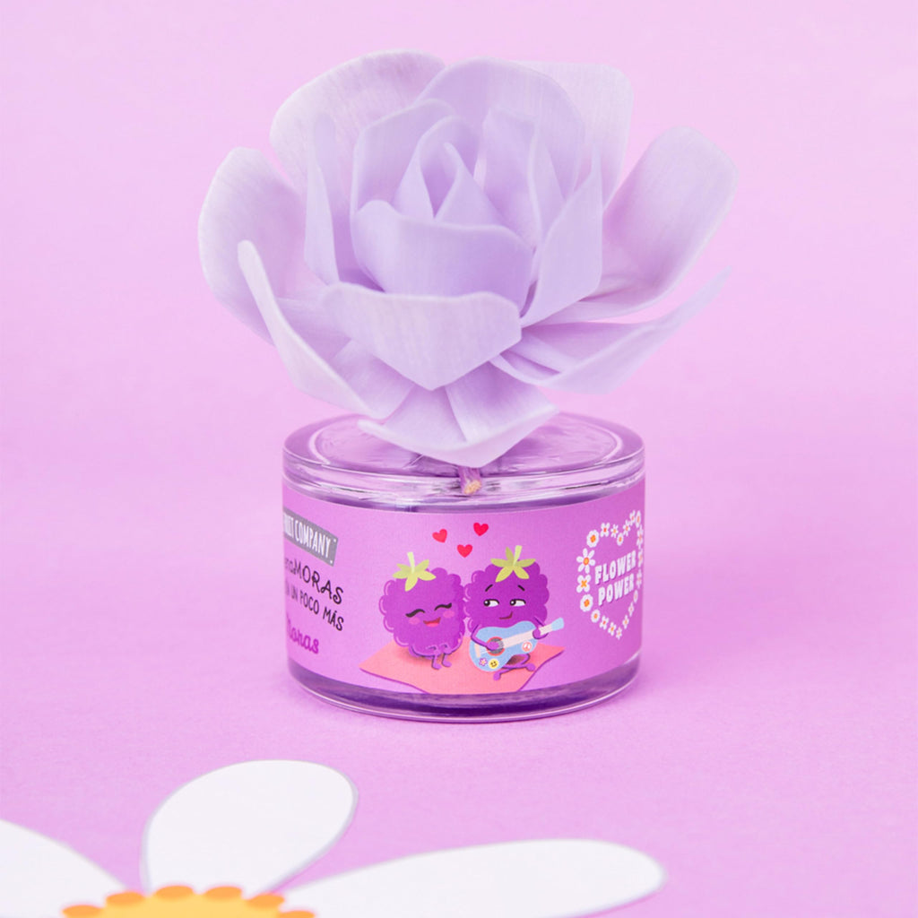 Flor perfumada Flower Power The Fruit Company Moras 55 ml – Pack 3 – Moras