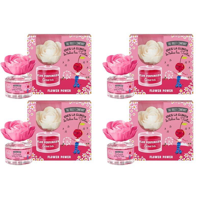 Flor perfumada The Fruit Company 50 ml – Pack 4