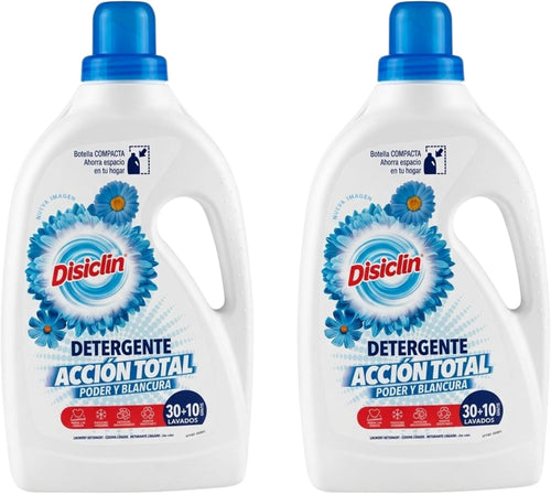 Detergente líquido Disiclin Acción Total – 80 lavados – Acción Total