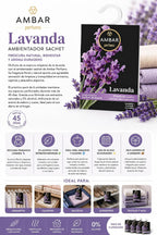 Ambientador de Armario Ambar Perfums – Pack 6 Unidades