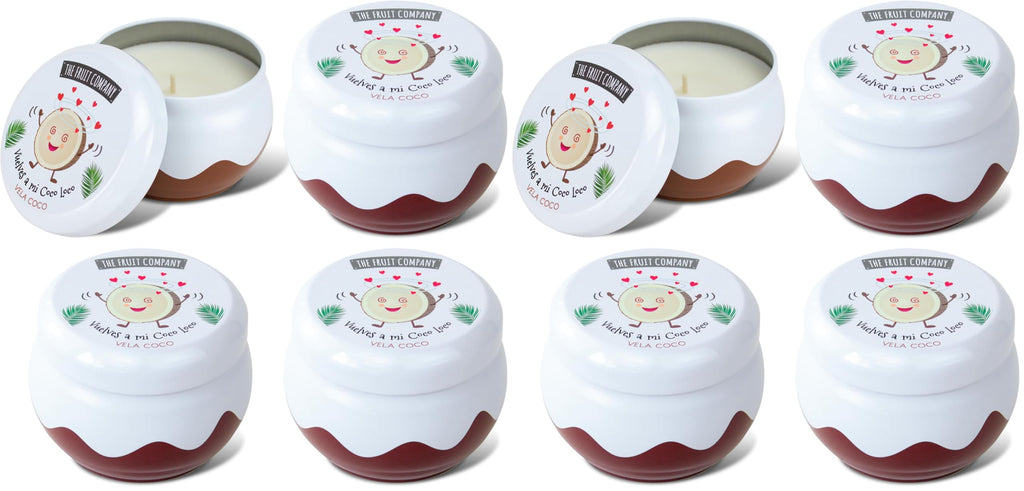 Vela perfumada The Fruit Company en lata 150 g – Coco