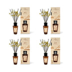 Pack 4 Ambientadores Mikado Ambar Signature 85 ml