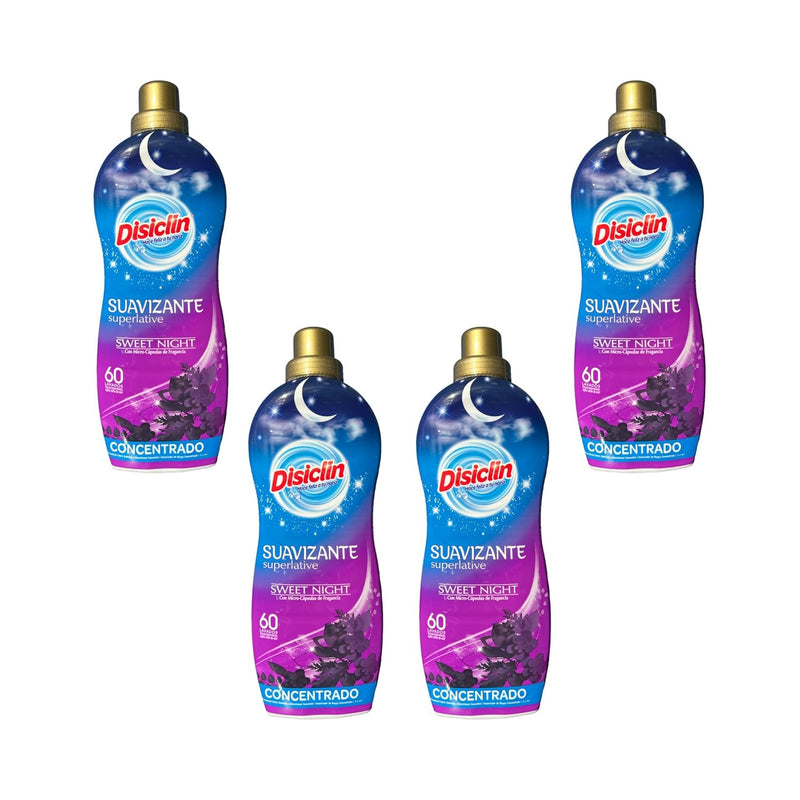 Suavizante concentrado Disiclin – Pack 4 botellas (240 lavados)