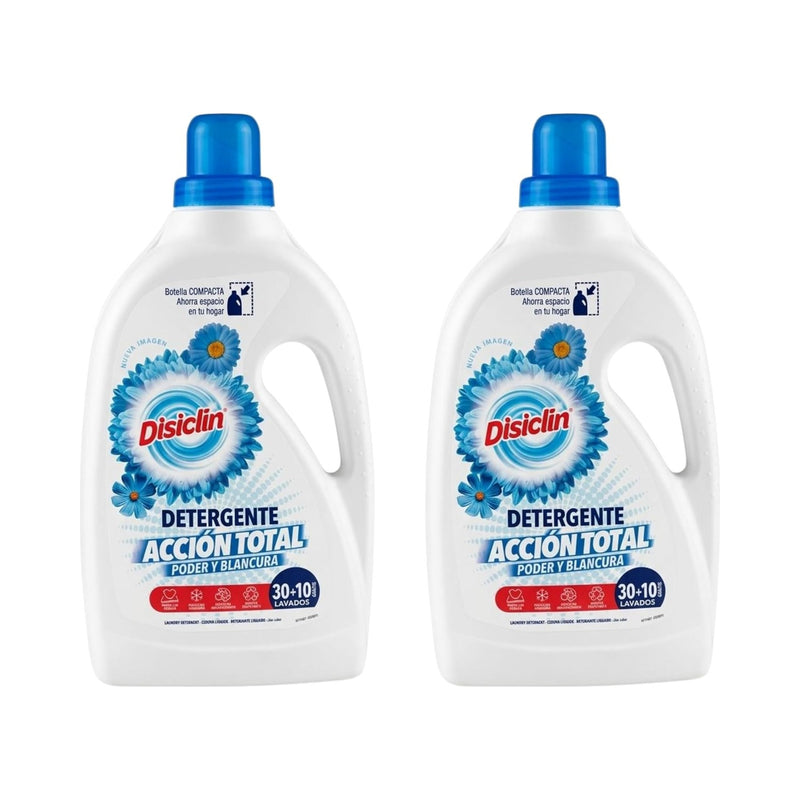Detergente líquido Disiclin Acción Total – 80 lavados