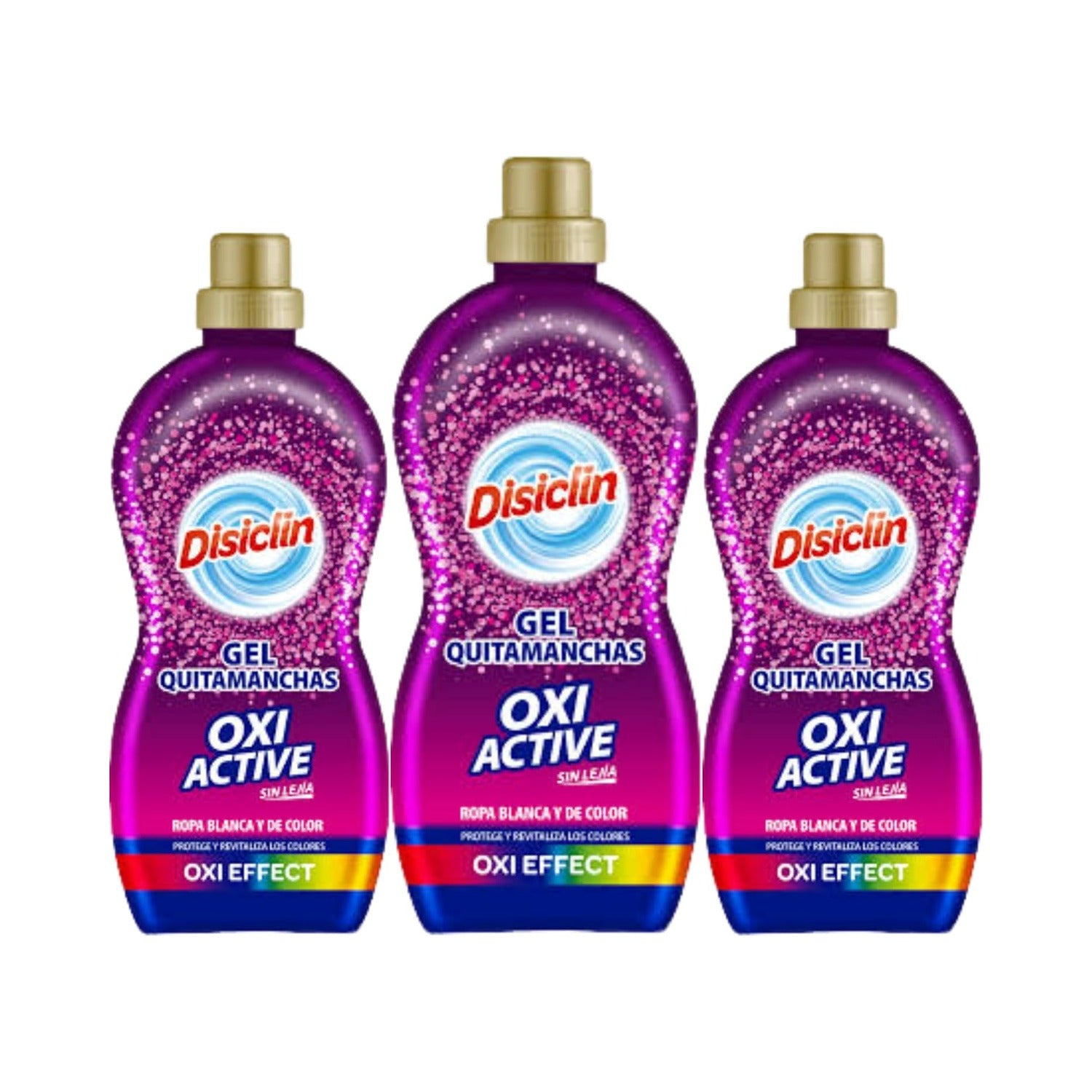 Quitamanchas Oxi Active Disiclin – Pack 3 – Gel 1,25 L (pack 3)