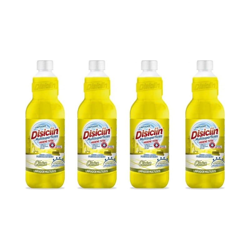 Limpiador multisuperficies Disiclin 1 L – Pack 4