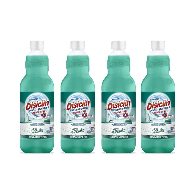 Limpiador multisuperficies Disiclin 1 L – Pack 4