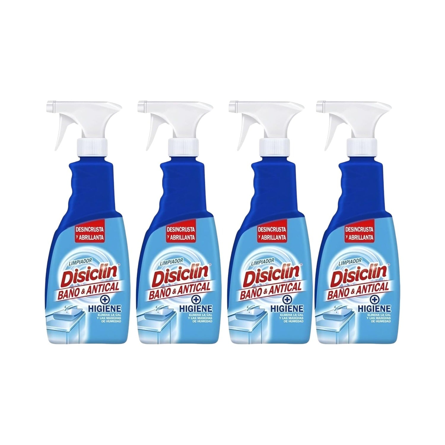 Limpiador baño & antical Disiclin 650 ml – Pack 4