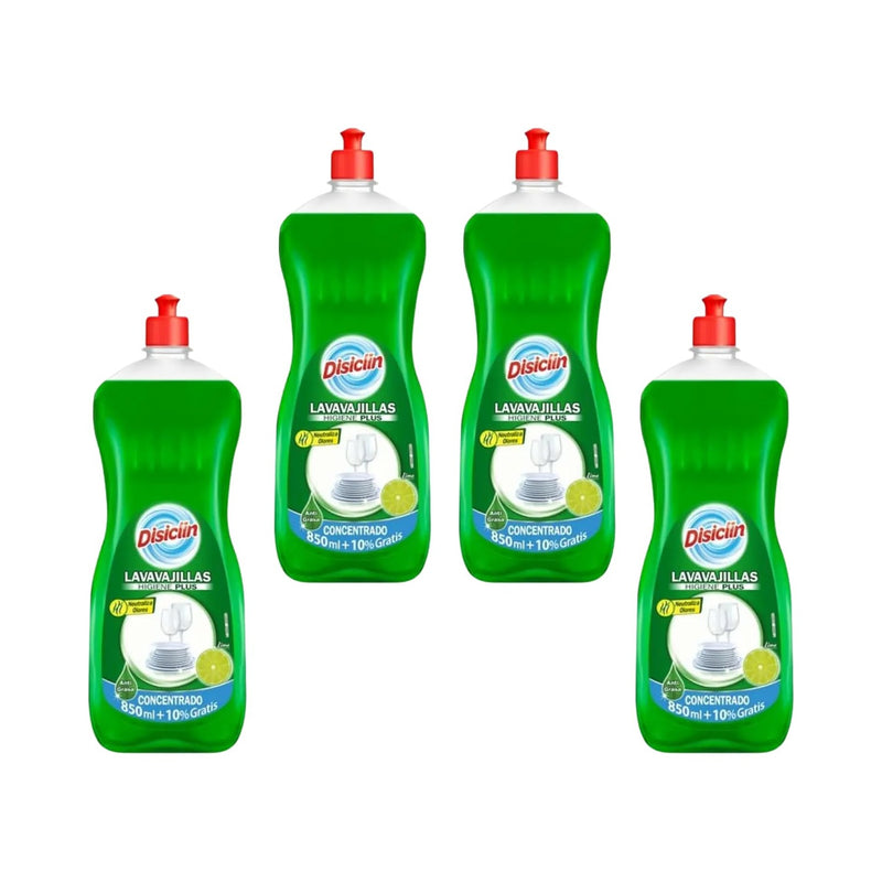 Lavavajillas concentrado Disiclin – Pack 4