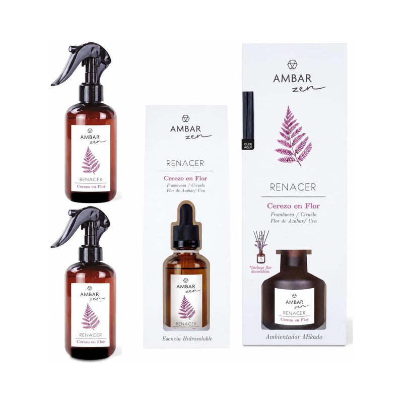 Pack Ambientador Hogar Ambar Zen