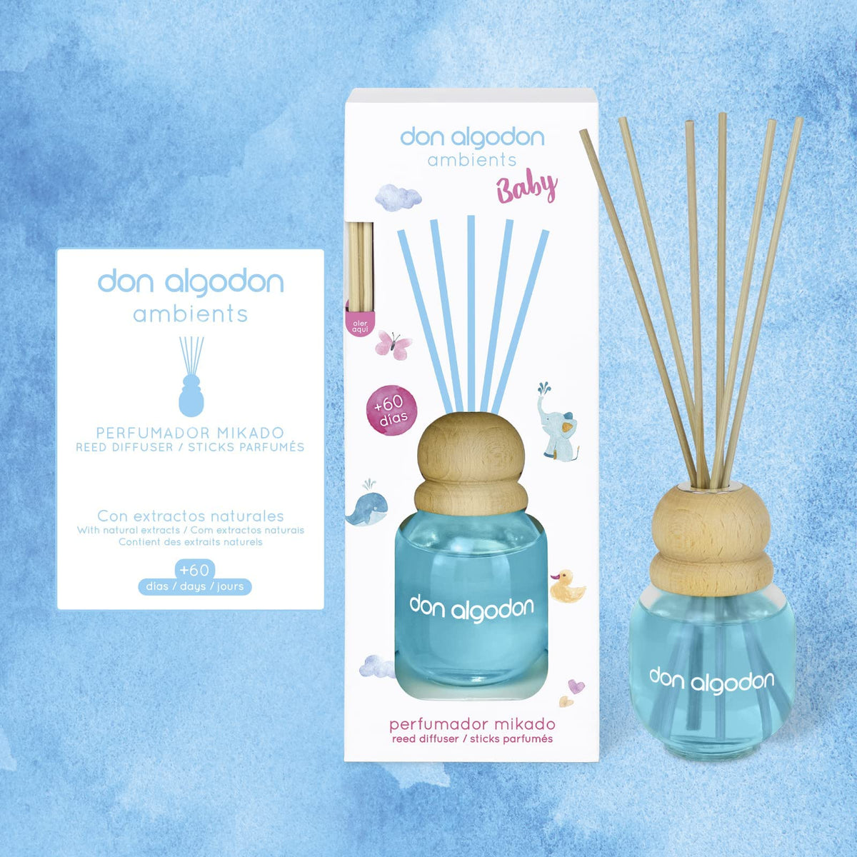 Mikado Don Algodón Ambients Baby – Pack 4 – Baby