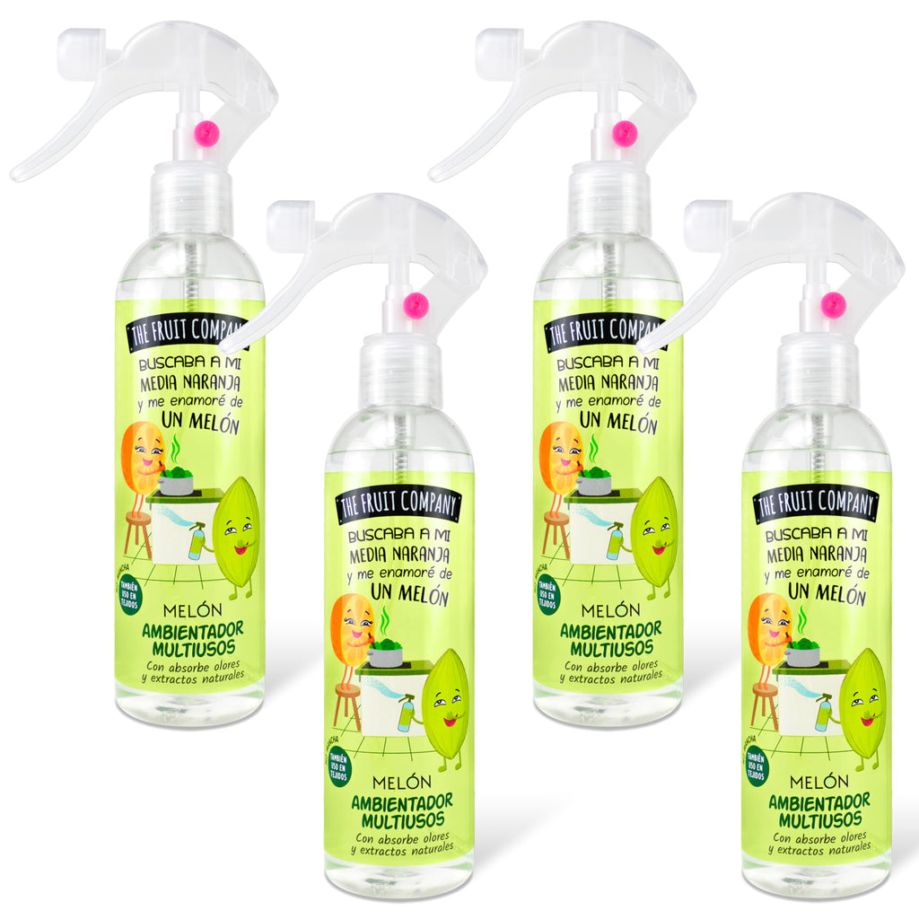 Spray ambientador The Fruit Company – Pack 4 – Coco